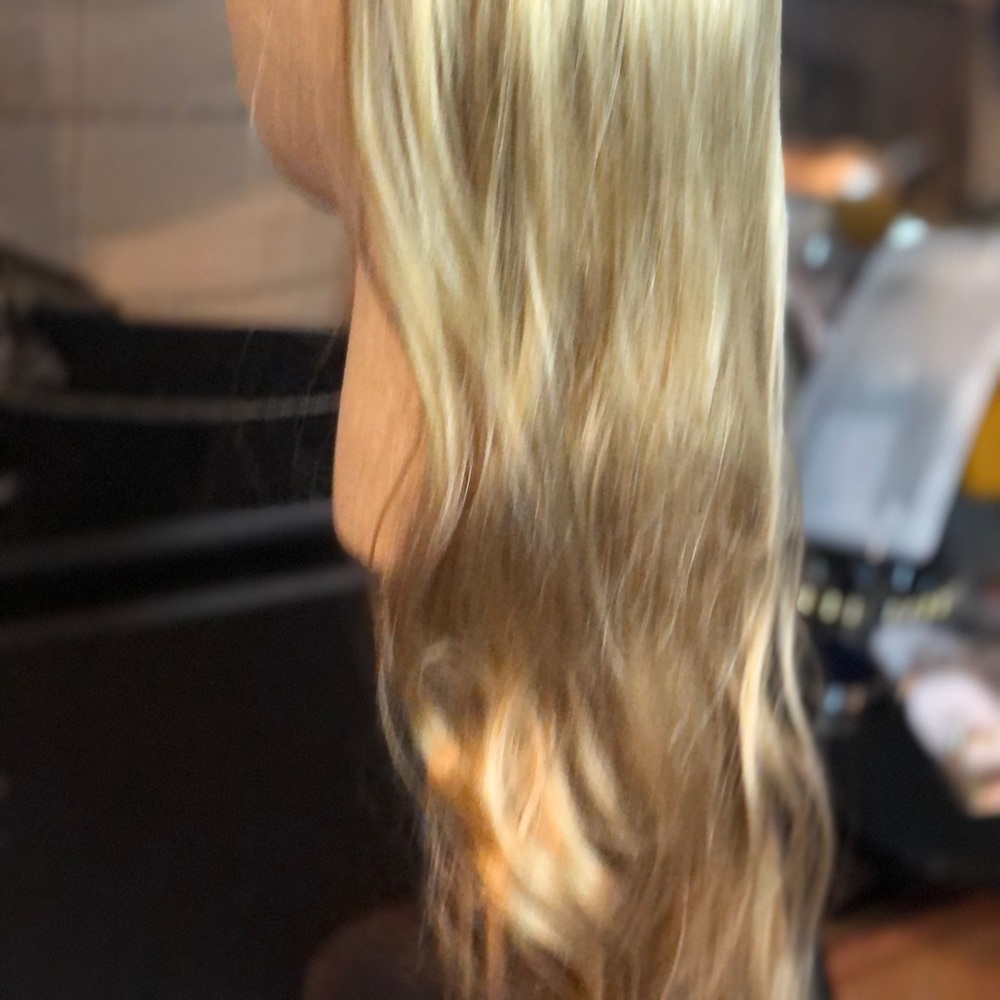 Wig clip ponytail